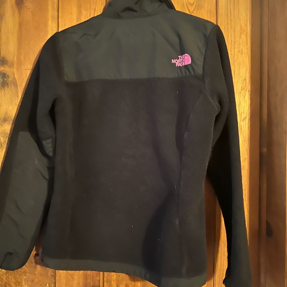 Black North face with Pink breast cancer ribbon - Picture 2 of 4